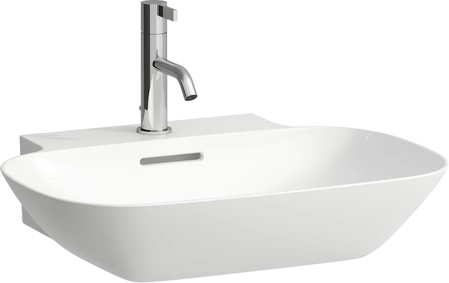 Раковина Laufen Ino 56 см без отверстия для смесителя, с переливом 8.1030.2.000.109.1 Hanex