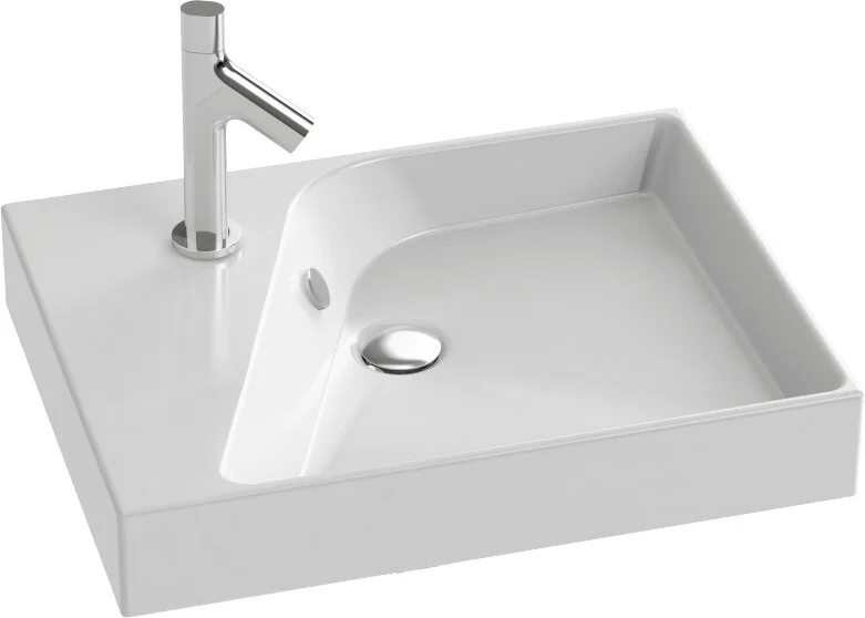 Раковина Jacob Delafon Rythmik 60 см белая EXQ112-Z-00 Hanex