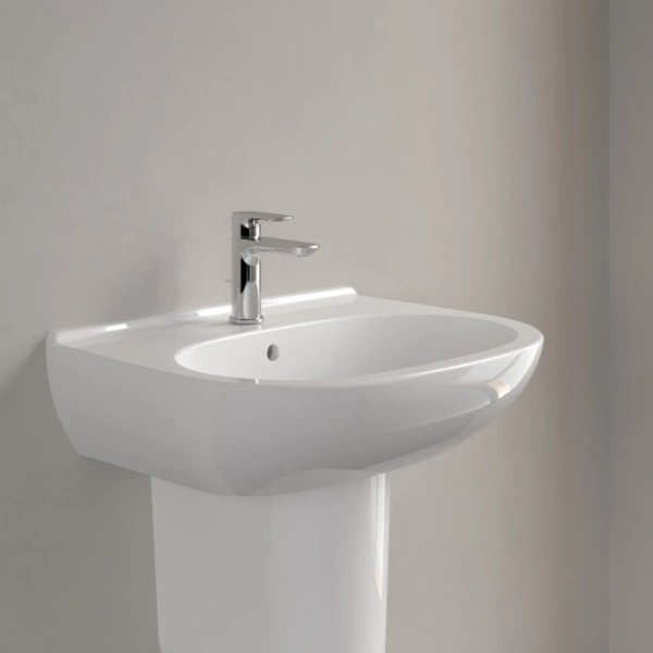 Раковина Villeroy & Boch O.novo 60 см с покрытием CeramicPlus 516060R1 Hanex