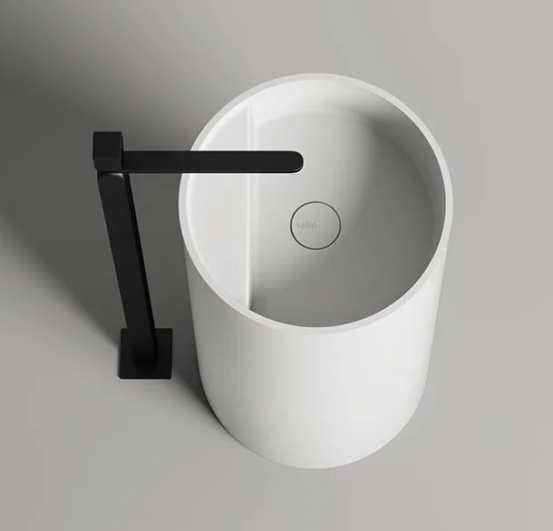 Раковина напольная Salini Armonia Top 01 45 см белая матовая 130124M Hanex