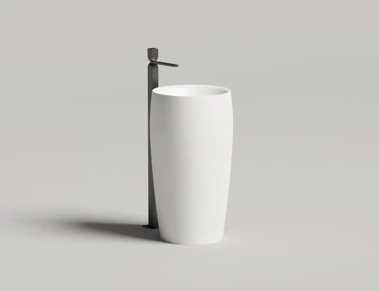 Раковина напольная Salini Alda 03 белая 130311G Hanex