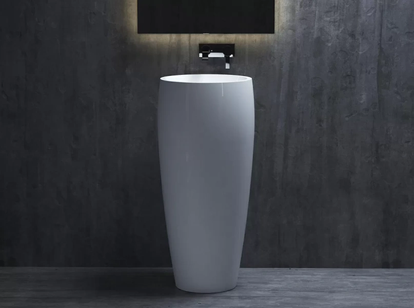 Раковина напольная Salini Armonia 203 47 см глянцевая 130113G Hanex