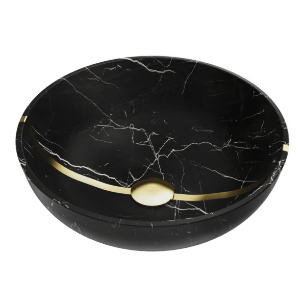 Раковина Omoikiri Hitomi Bl-Marble 41 см черная 4972077 Hanex