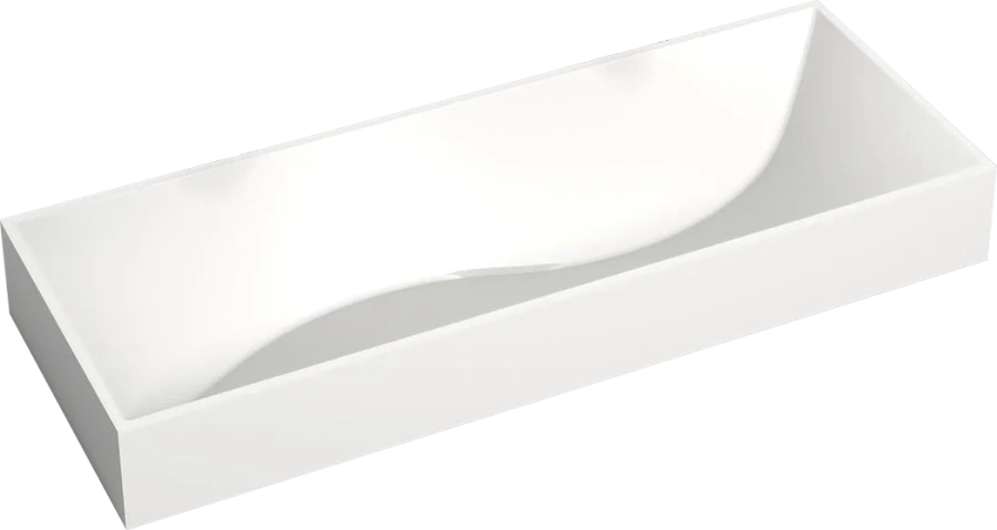 Раковина Salini Sonata 120 см накладная 1401201M Hanex