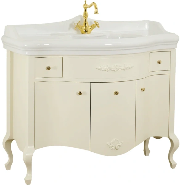 Раковина Migliore Impero 110 см керамическая 25725 Hanex