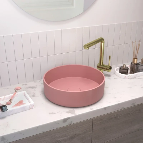 Раковина Omoikiri Mira ro 40 см розовая 4972067 Hanex