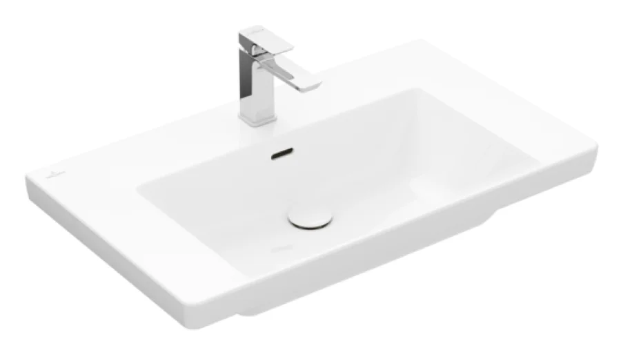 Раковина Villeroy & Boch Subway 3.0 80 см белая 4A708001 Hanex