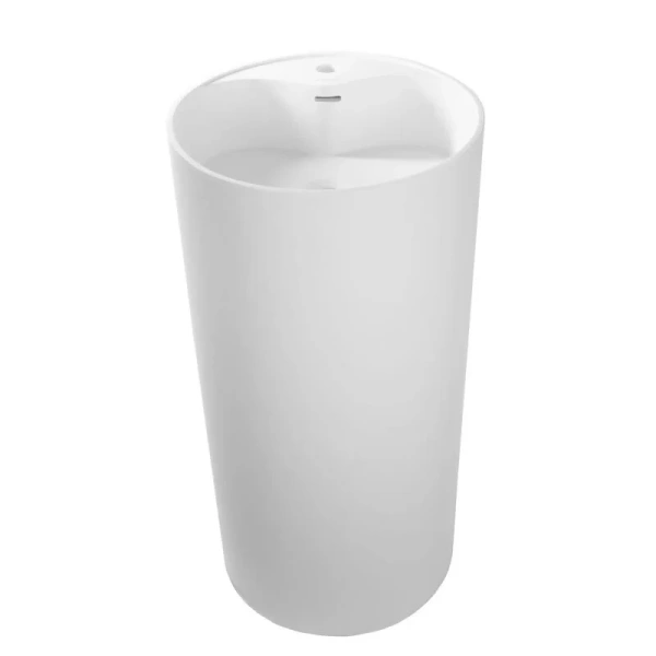 Раковина напольная Montebianco Pisa Rubinetto 45 см белая 11234 Hanex