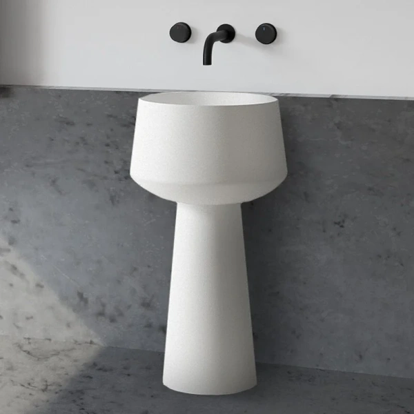 Раковина напольная Abber Stein круглая AS2508 Hanex