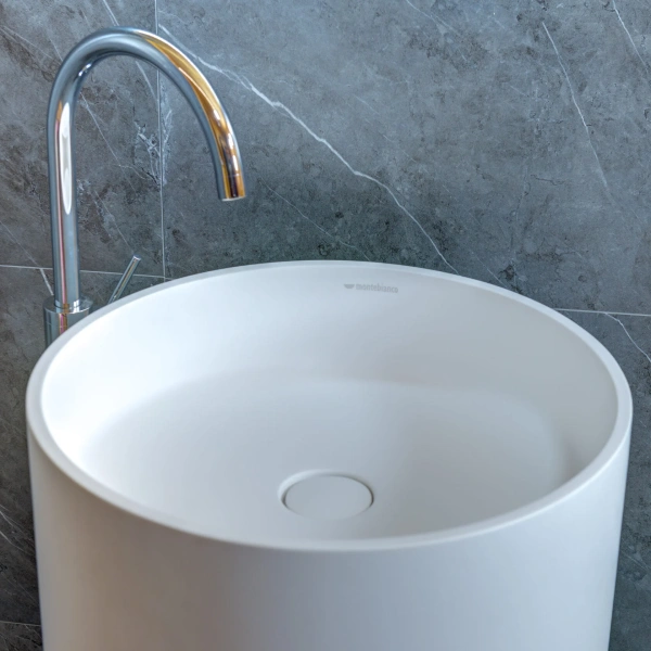 Раковина напольная Montebianco Pisa Tre 45 см белая 31082 Hanex