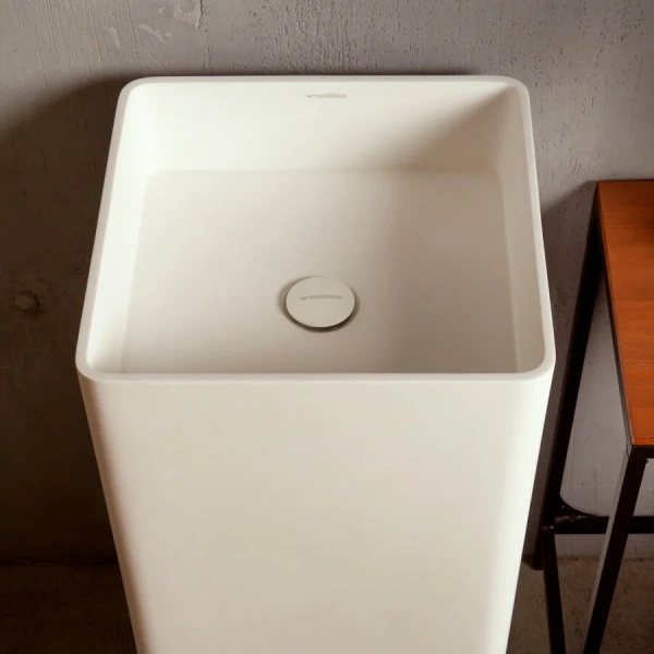 Раковина напольная Montebianco Torre 40 см белая 13011 Hanex