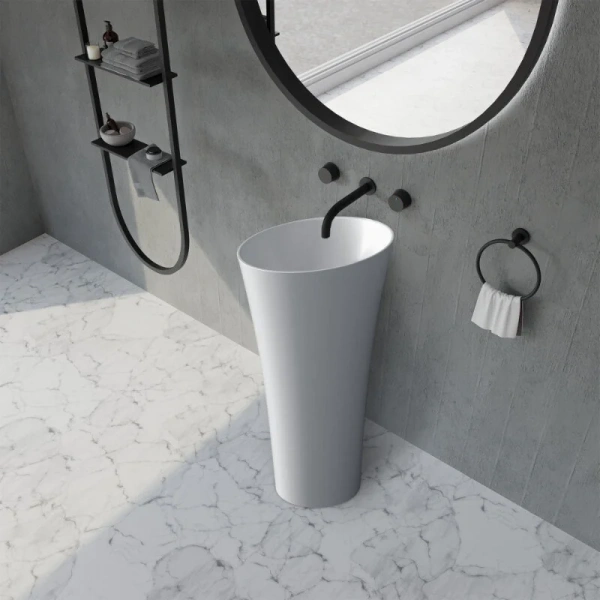 Раковина Abber Stein 50 см напольная AS2509-H Hanex