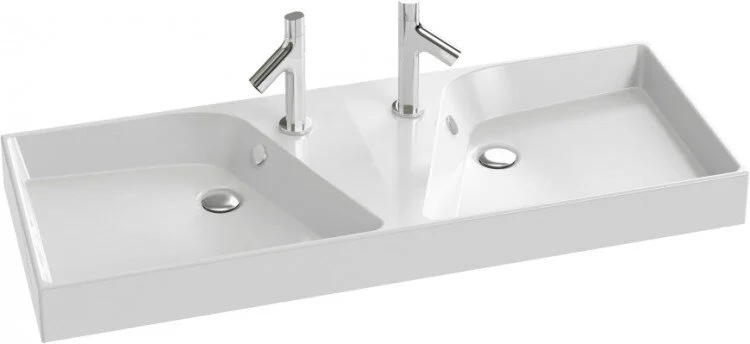 Раковина Jacob Delafon Rythmik 120 см подвесная EXM112-00 Hanex