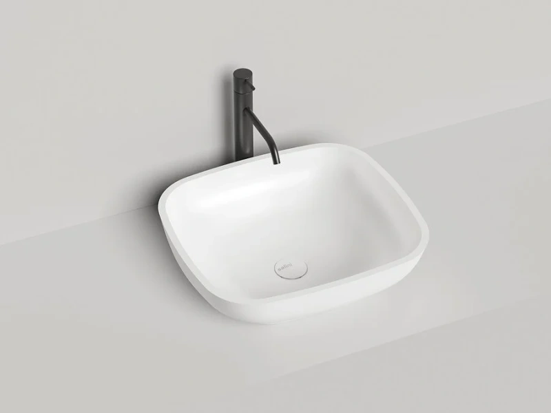 Раковина Salini Gloria 08 50 см накладная, покраска по RAL полностью 1102208MF Hanex