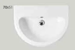 Раковина Azzurra Charme CHA270 bix1 Hanex