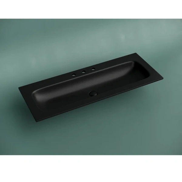Раковина Ceramica Nova Grace 121 см черная матовая CN7024MB Hanex