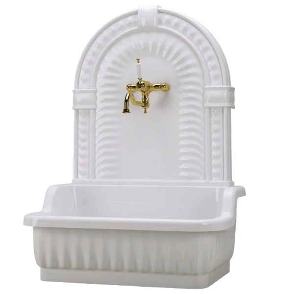 Раковина напольная Migliore Olivia белая 24638 Hanex