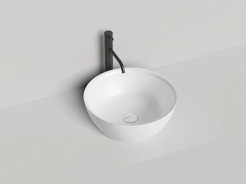 Раковина Salini Alda 02 42 см накладная, покраска по RAL полностью 1102210MF Hanex