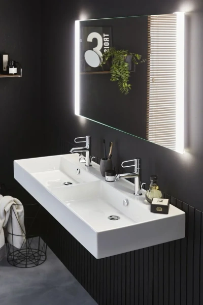 Раковина Jacob Delafon Vivienne 120 см двойная EXBL112-00 Hanex