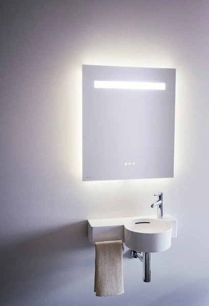 Раковина Laufen Val 55 см полка слева 8.1528.4.000.106.1 Hanex