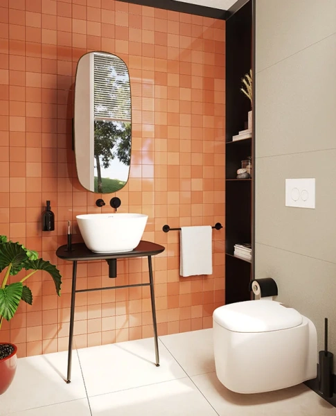 Раковина VitrA Plural 45 см высокая 7811B403-0016 Hanex