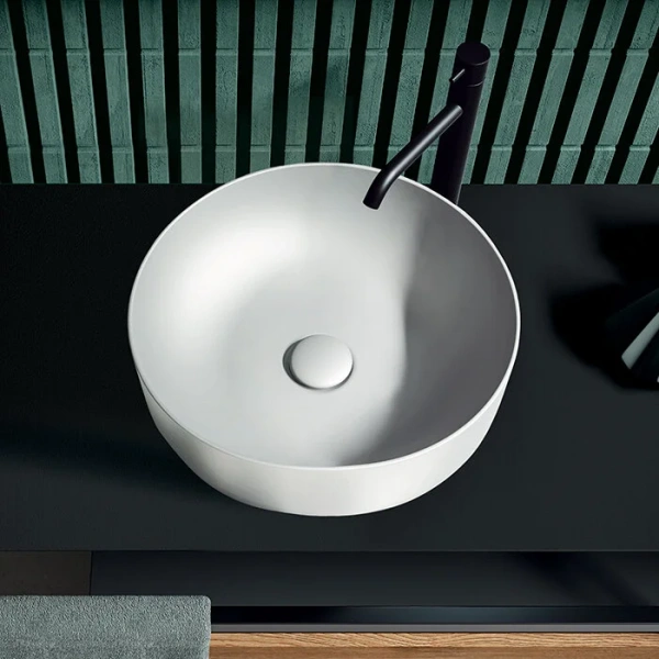 Раковина Kerasan Nolita 40 см белый матовый 534430 Hanex