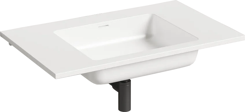 Раковина Salini Onda 80 см белый матовый 1402201M Hanex