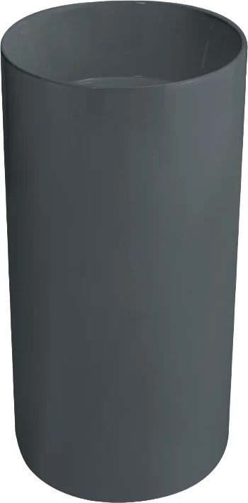 Раковина напольная SantiLine 45 см серая матовая SL-4014MG Hanex