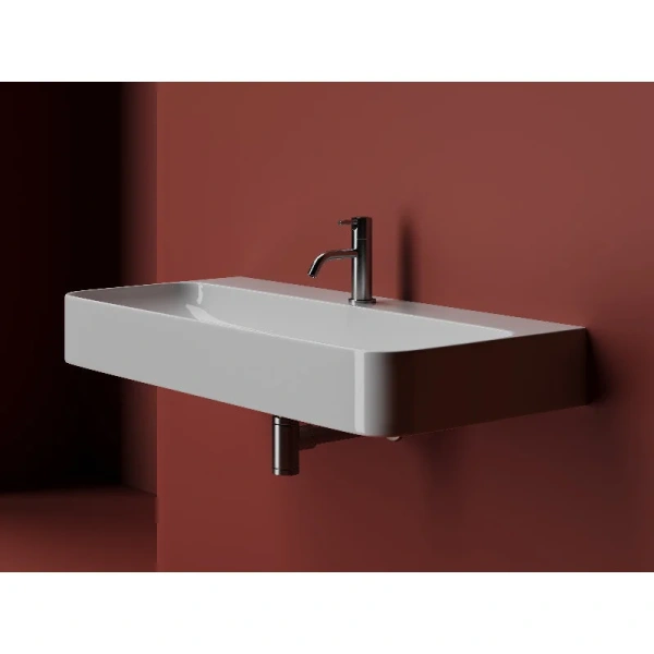 Раковина Ceramica Nova Aura 102 см белая CN2007 Hanex