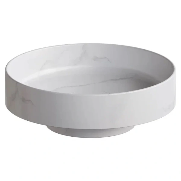 Раковина Boheme Corian 40 см calacatta 801-CLCT Hanex