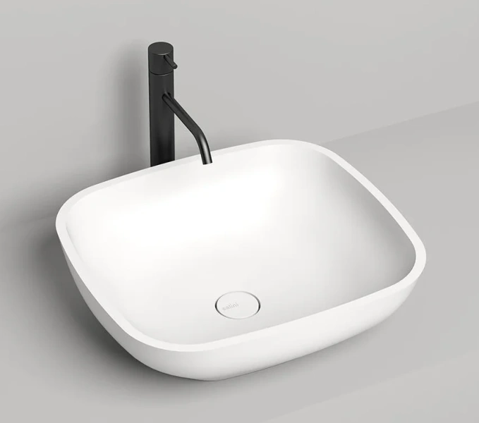 Раковина Salini Gloria 08 50 см белый матовый 1102208M Hanex