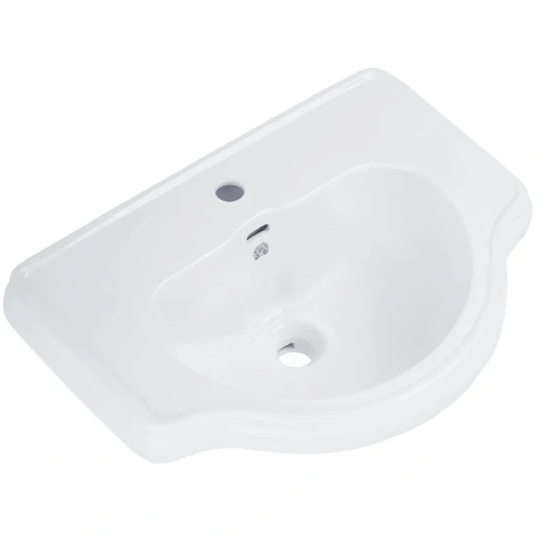 Раковина Migliore Bella 62 см белая керамика 20603 Hanex