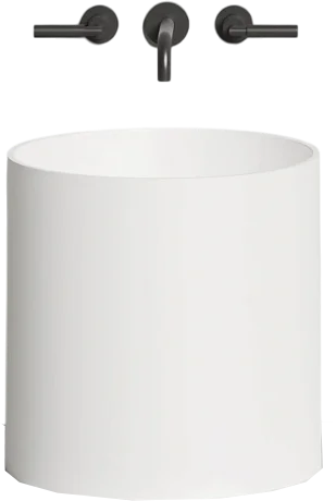 Раковина Salini Armonia 04 46 см белый глянцевый 130118G Hanex