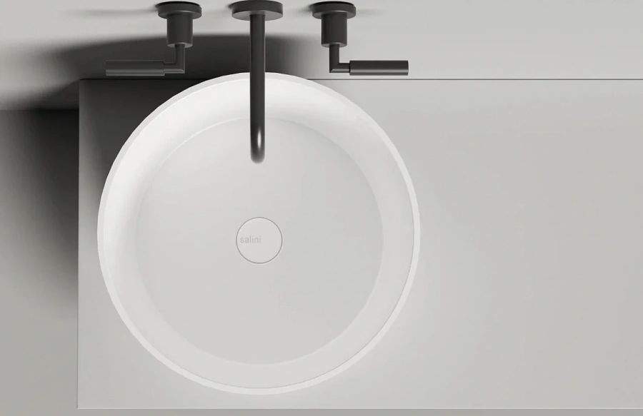 Раковина Salini Armonia 04 46 см белый глянцевый 130118G Hanex