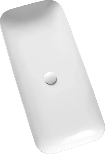 Раковина Azzurra Elegance 90 см прямоугольная ELLG090400S0BI/(ESO90 bi)*0 Hanex