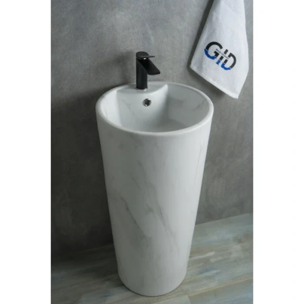Раковина напольная GID Autonomo Nb131ws 40 см под камень 81111 Hanex