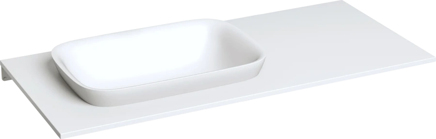 Раковина Salini Marea 02 60 см белый матовый 1802202M Hanex