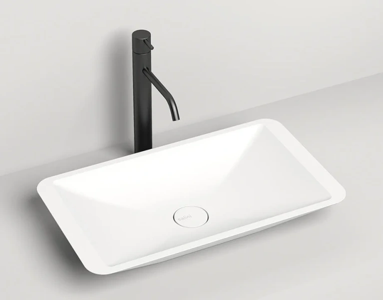 Раковина Salini Callista 03 57 см белый матовый 1101207SM Hanex