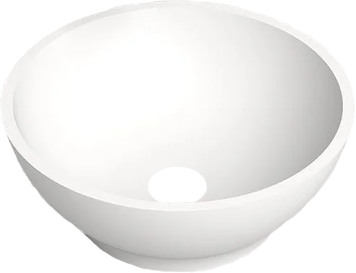 Раковина Salini Gloria 03 41 см накладная, белый матовый 1102203M Hanex