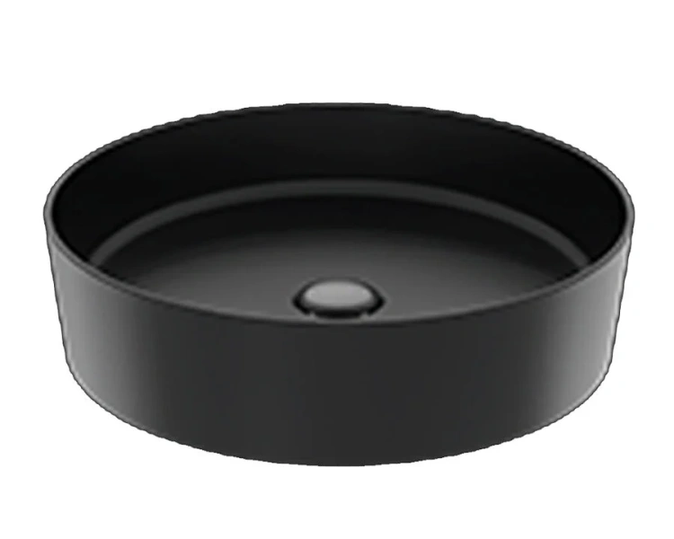 Раковина Creavit Loop 45 см черная LP145-00SM00E-0000 Hanex