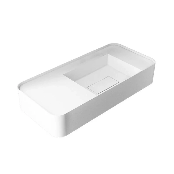 Раковина Vincea 80 см белая матовая VWB-6S480MW Hanex