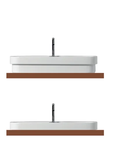 Раковина Kerasan Tribeca 5142 60 см с 1 отверстием под смеситель Hanex