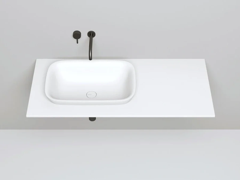 Раковина Salini Marea 02 60 см без отверстий под смеситель 1802102G Hanex