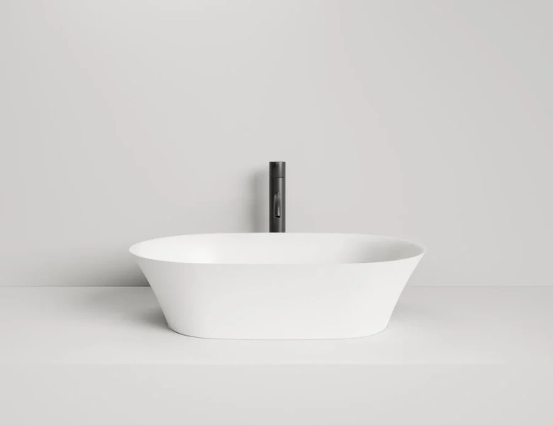 Раковина Salini Mona 60 см белый матовый 110821M Hanex