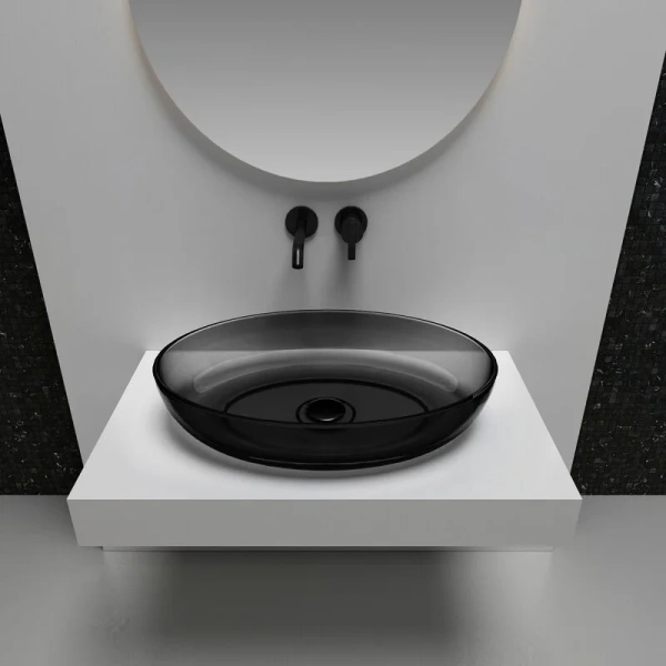 Раковина Abber Kristall AT2801 60 см накладная Hanex