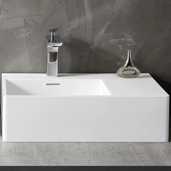 Раковина Abber Stein AS2644 56 см белая матовая Hanex