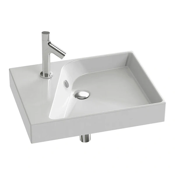 Раковина Jacob Delafon Rythmik 60 см подвесная EXQ112-00 Hanex