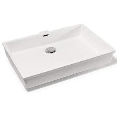 Раковина Montebianco Castello Uno 55 см белая матовая 12113 Hanex