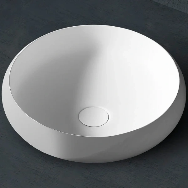 Раковина Abber Stein 40 см белая матовая AS2613 Hanex