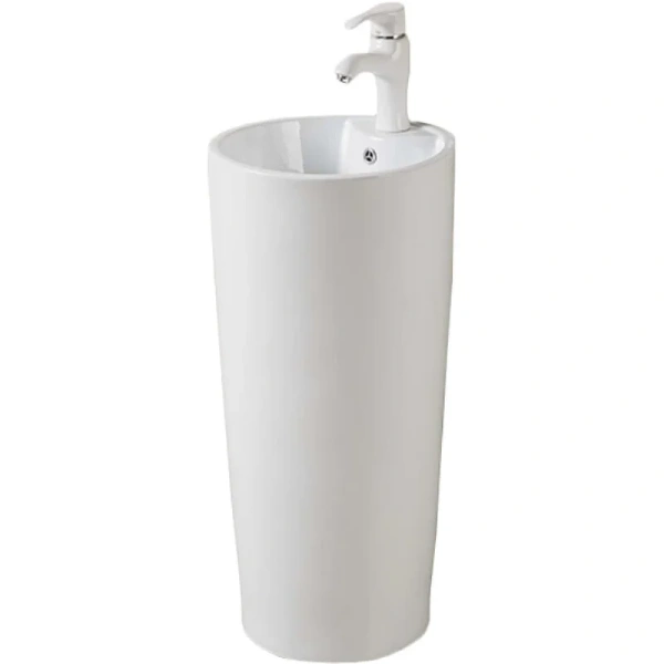 Раковина напольная SantiLine 41 см белая SL-4011